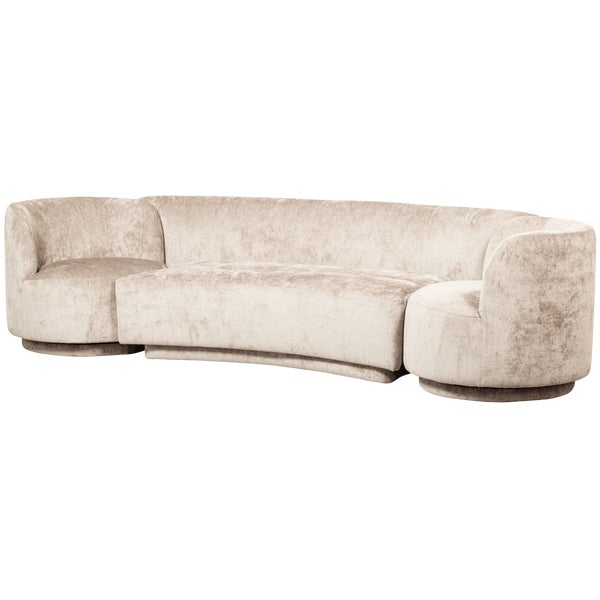 De Eekhoorn COMBI-POPULAR: BANKJE + FAUTEUILS NATUREL