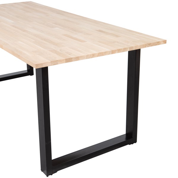 De Eekhoorn COMBI-TABLO: EIKEN 220X90 & U-POOT [fsc]