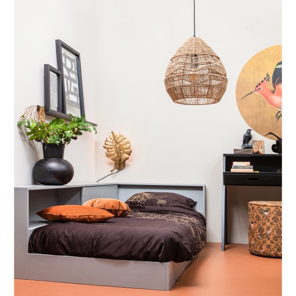 De Eekhoorn CONNECT HOEKBED GRENEN BETONGRIJS [fsc]