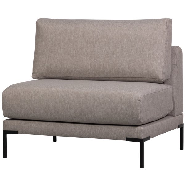 De Eekhoorn COUPLE EETBANK ELEMENT 100 CM TAUPE