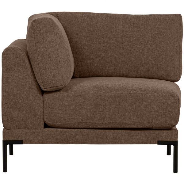 De Eekhoorn COUPLE HOEKELEMENT CHOCOLADE BRUIN