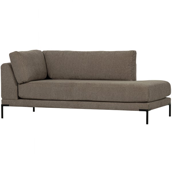 De Eekhoorn COUPLE LOUNGE ELEMENT RECHTS TAUPE