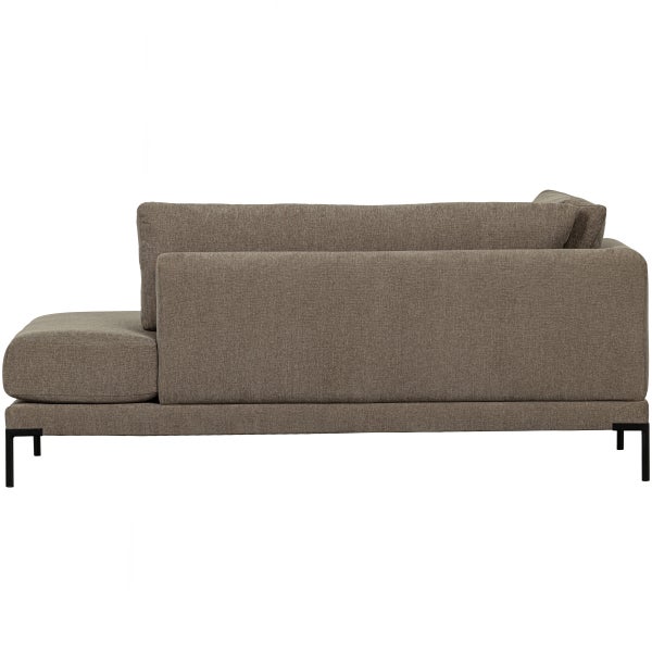 De Eekhoorn COUPLE LOUNGE ELEMENT RECHTS TAUPE