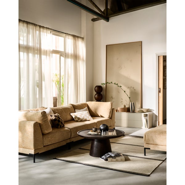 De Eekhoorn COUPLE LOVESEAT ELEMENT BUTTER MELANGE