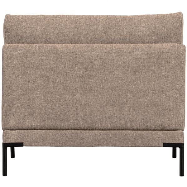 De Eekhoorn COUPLE LOVESEAT ELEMENT MUD MELANGE