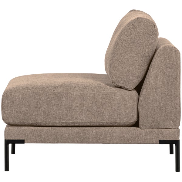De Eekhoorn COUPLE LOVESEAT ELEMENT MUD MELANGE
