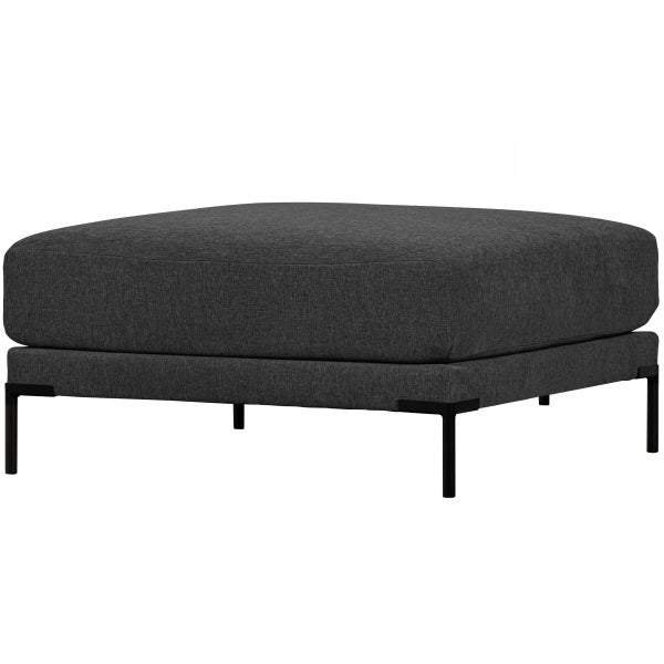 De Eekhoorn COUPLE POEF 100 CM DONKERGRIJS