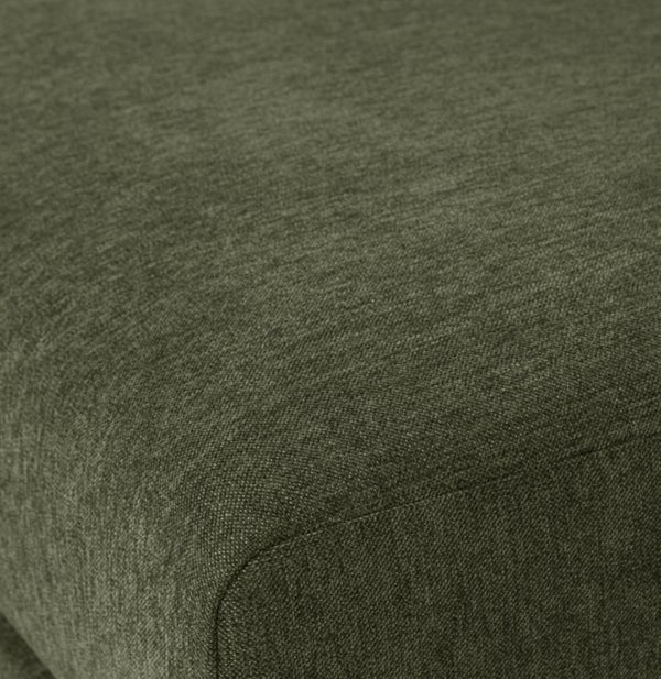 De Eekhoorn COUPLE POEF 100 CM WARM GROEN