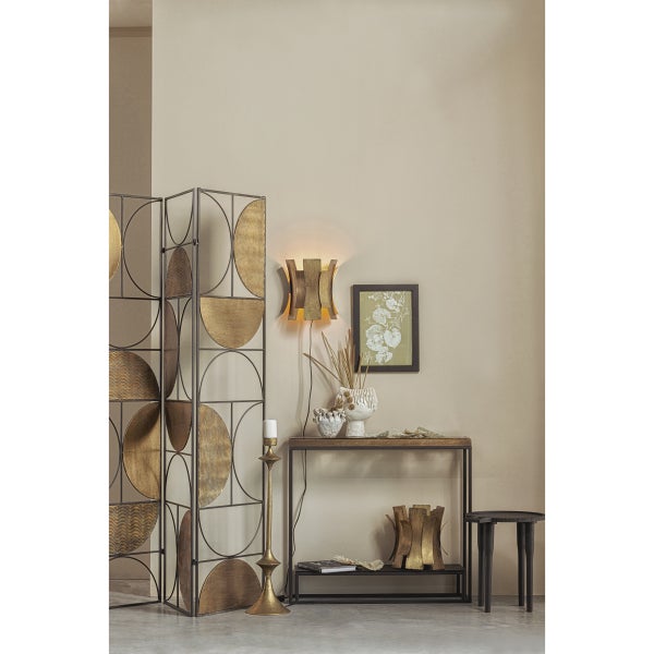 De Eekhoorn COURSE WANDLAMP METAAL ANTIQUE BRASS