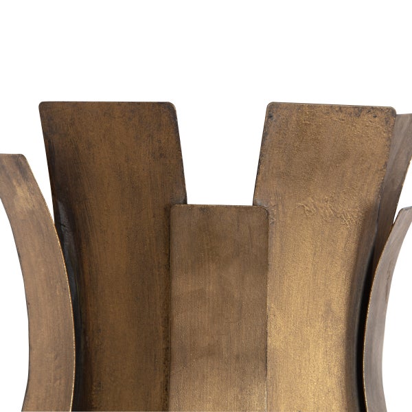 de eekhoorn COURSE WANDLAMP METAAL ANTIQUE BRASS