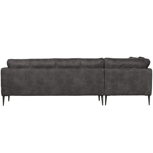 De Eekhoorn CREW HOEKBANK LINKS SUEDE DONKERGRIJS