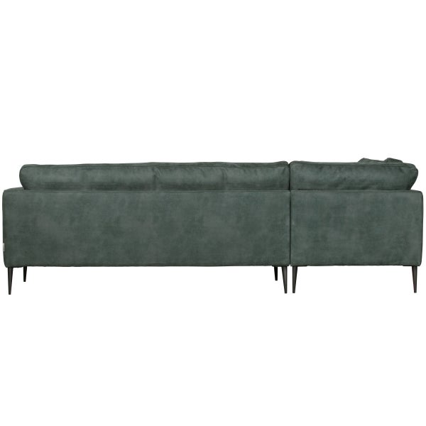 De Eekhoorn CREW HOEKBANK LINKS SUEDE PETROL