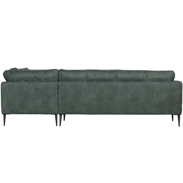 De Eekhoorn CREW HOEKBANK RECHTS SUEDE PETROL