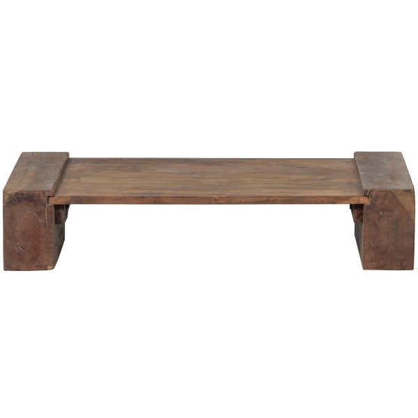 De Eekhoorn CUNO SALONTAFEL LAAG HOUT DONKERBRUIN