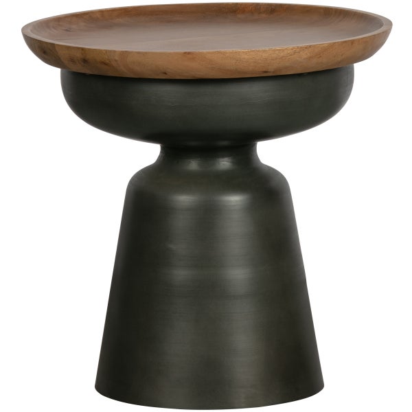 De Eekhoorn DANA BIJZETTAFEL HOUT/METAAL ZWART