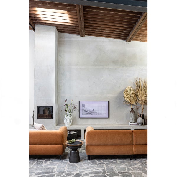 De Eekhoorn DANA BIJZETTAFEL HOUT/METAAL ZWART