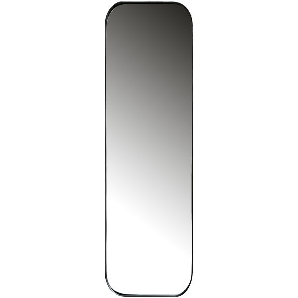 De Eekhoorn DOUTZEN SPIEGEL METAAL ZWART 170X40 CM