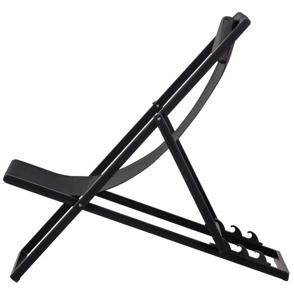 de eekhoorn ESPER STRANDSTOEL TUIN ZWART