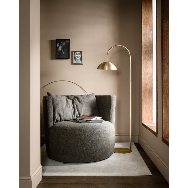 De Eekhoorn EXPLORE FAUTEUIL BOUCLÉ BRUIN