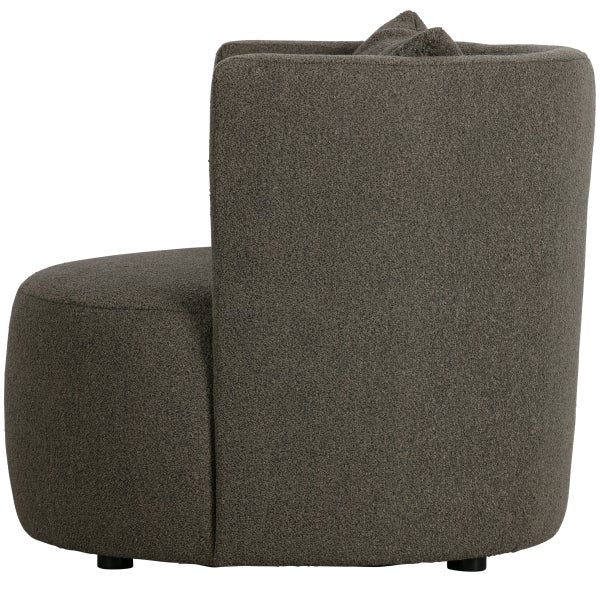 De Eekhoorn EXPLORE FAUTEUIL BOUCLÉ BRUIN