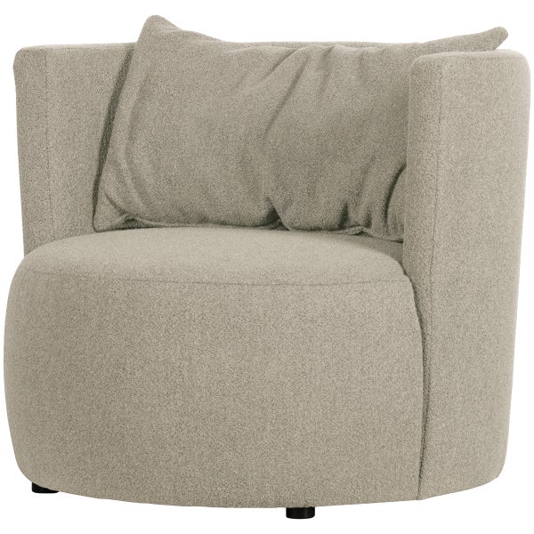 De Eekhoorn EXPLORE FAUTEUIL BOUCLÉ NATUREL