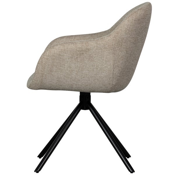 de eekhoorn GRANT-JAKI EETKAMERSTOEL ZAND