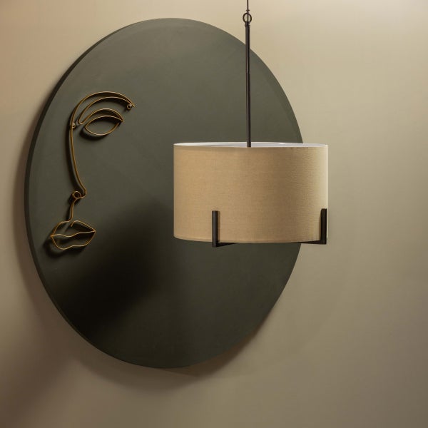 De Eekhoorn HOLLY HANGLAMP ZWART/NATUREL