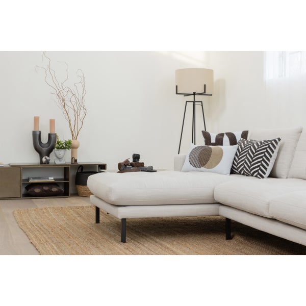 De Eekhoorn HOLLY VLOERLAMP ZWART/NATUREL