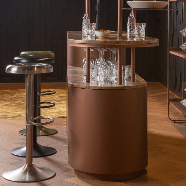 De Eekhoorn ISAAC BARKRUK METAAL WARM GROEN