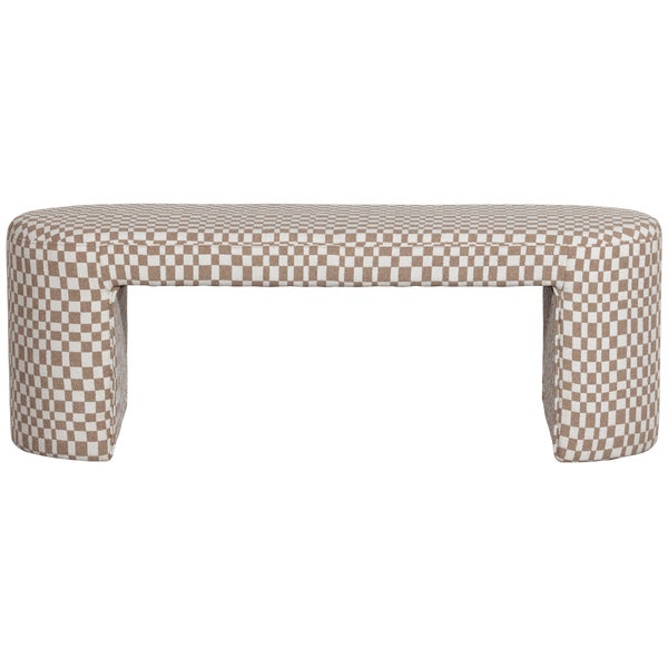 de eekhoorn JACOB BANKJE RUIT DESSIN ZAND