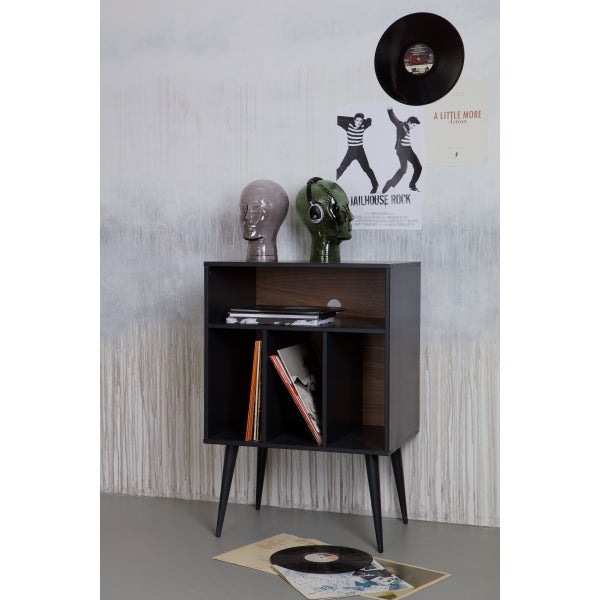 De Eekhoorn JAMES KASTJE ZWART/WALNOOT [fsc]