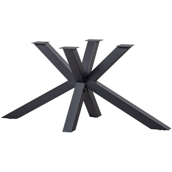 De Eekhoorn KRUISVORM POOT METAAL ZWART