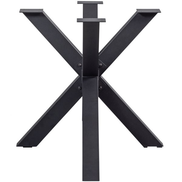 De Eekhoorn KRUISVORM POOT METAAL ZWART