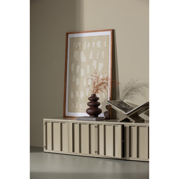 De Eekhoorn LEVEL TV MEUBEL METAAL ZAND 44X160 CM