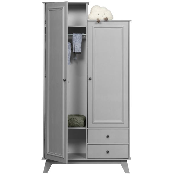 de eekhoorn LILY GARDEROBEKAST GRENEN CLAY [fsc]