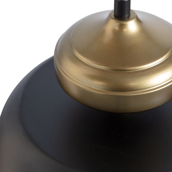 de eekhoorn LINNE HANGLAMP METAAL ZWART