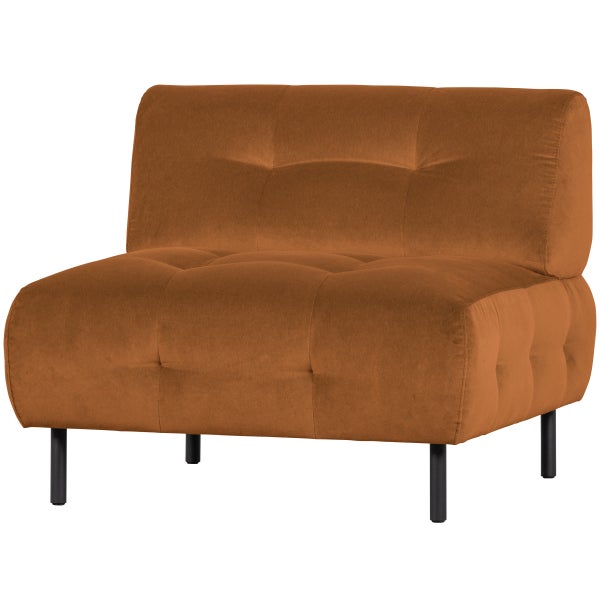 De Eekhoorn LLOYD FAUTEUIL VELVET KANEEL