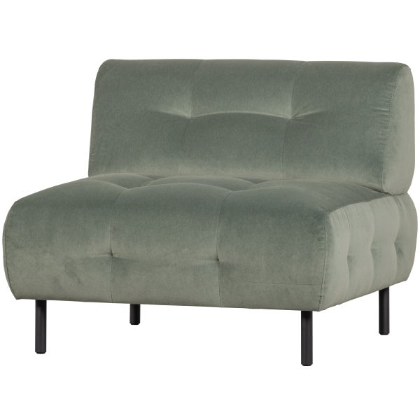 De Eekhoorn LLOYD FAUTEUIL VELVET WATERPLANT