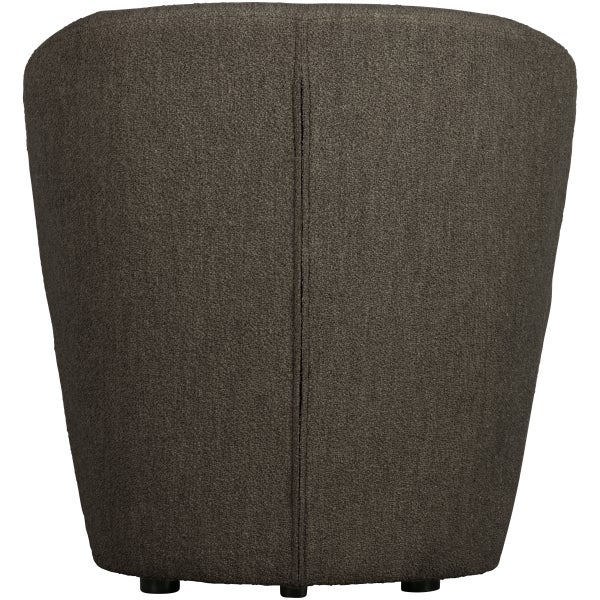 De Eekhoorn LOFTY FAUTEUIL BOUCLÉ BRUIN