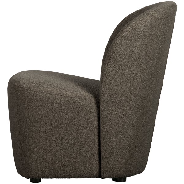 de eekhoorn LOFTY FAUTEUIL BOUCLÉ BRUIN