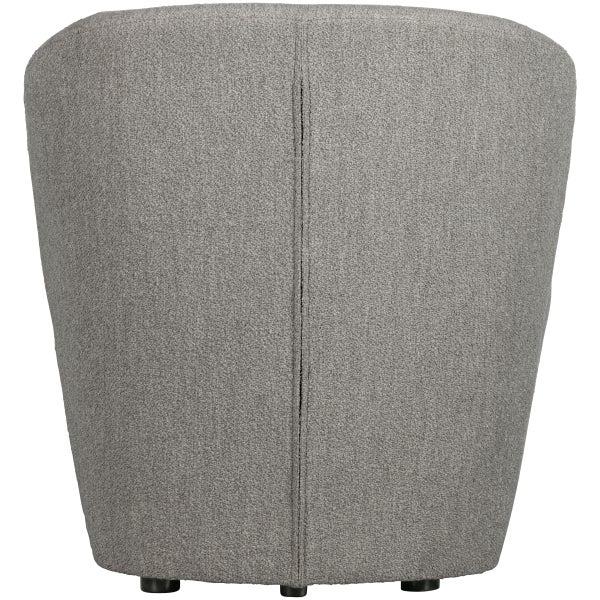 De Eekhoorn LOFTY FAUTEUIL BOUCLÉ GRIJS