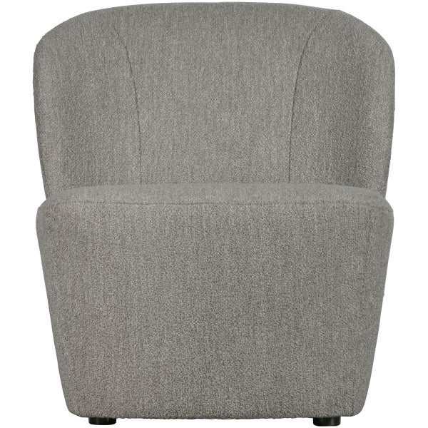 De Eekhoorn LOFTY FAUTEUIL BOUCLÉ GRIJS