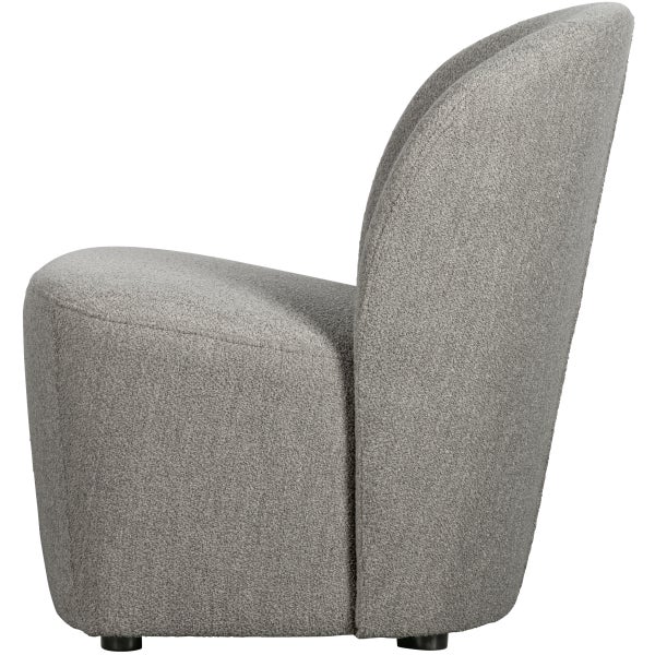 De Eekhoorn LOFTY FAUTEUIL BOUCLÉ GRIJS