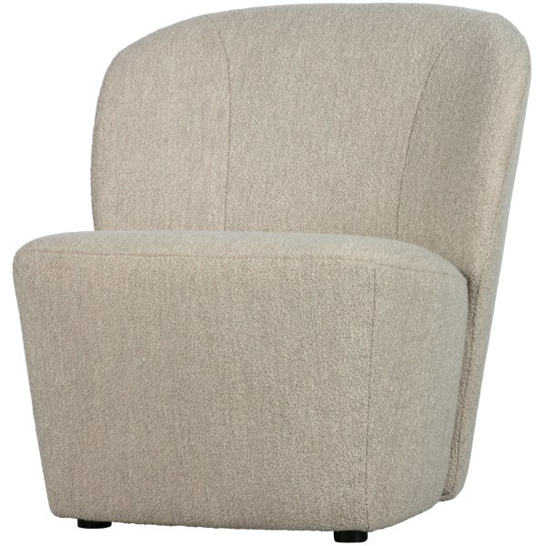 De Eekhoorn LOFTY FAUTEUIL BOUCLÉ NATUREL