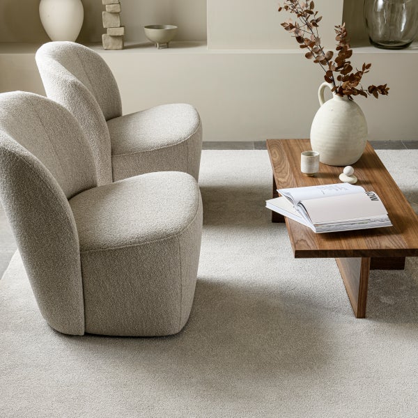 De Eekhoorn LOFTY FAUTEUIL BOUCLÉ NATUREL