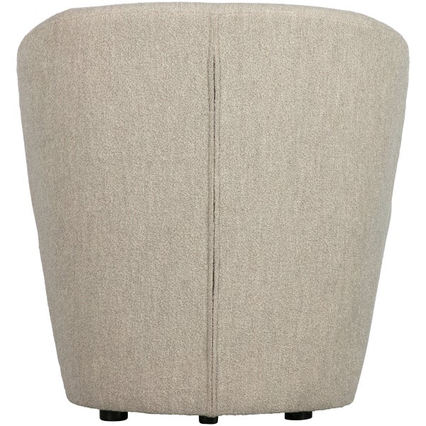 De Eekhoorn LOFTY FAUTEUIL BOUCLÉ NATUREL