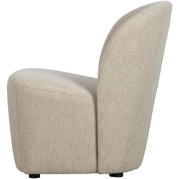 De Eekhoorn LOFTY FAUTEUIL BOUCLÉ NATUREL