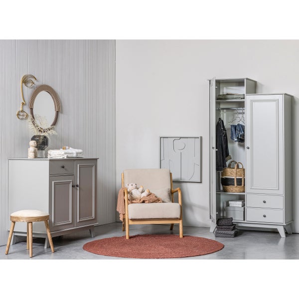 De Eekhoorn MARK FAUTEUIL GEWEVEN STOF NATUREL