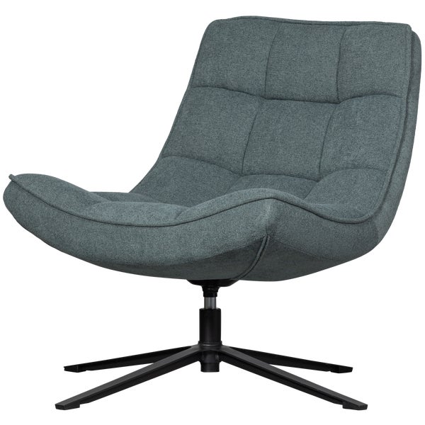 De Eekhoorn MAUDI DRAAIFAUTEUIL BLAUW