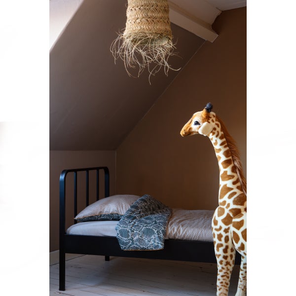 De Eekhoorn MEES BED METAAL ZWART 90X200 CM